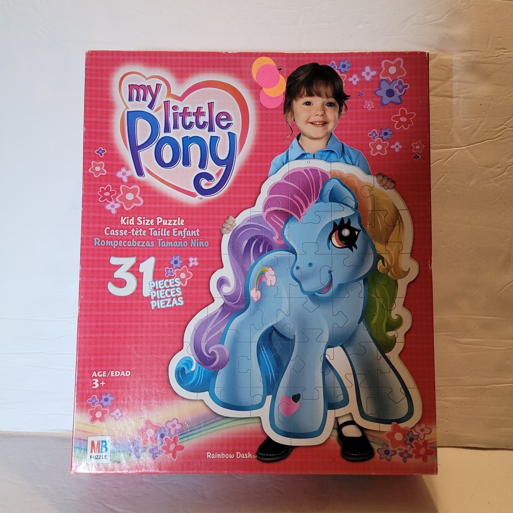 My Little Pony Kid Size Vintage Rare Puzzle 31 pcs.